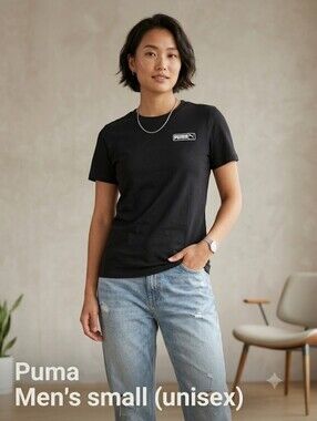 Puma Athleisure Streetwear Minimalist Basic Crewneck Box Essential Tee Gorpcore